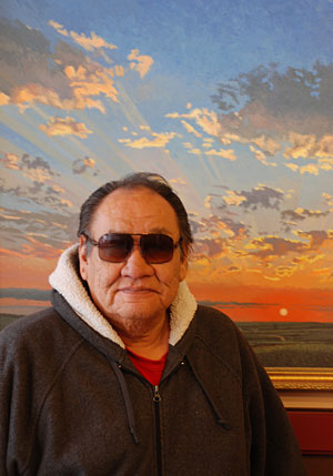 Native American artist sale and reception
